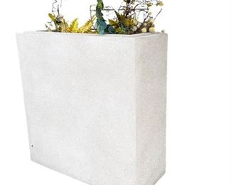 Lot 156   1 Bid(s)
Contemporary Garden Planter Cement/Resin Composition
