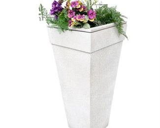 Lot 157   1 Bid(s)
Contemporary Garden Planter Cement/Resin Composition