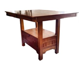 Lot 188   0 Bid(s)
Contemporary High Top Dining Table With Chairs