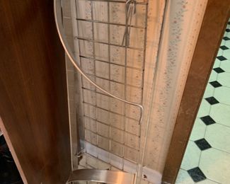 small kitchen pot rack