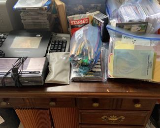 office supply, 2 desks