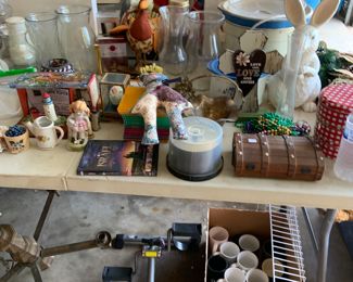 garage stuff, odds and ends