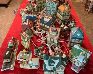 Christmas village collectibles