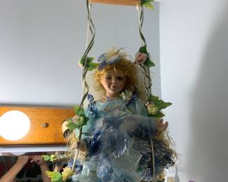 pretty fairy swing doll