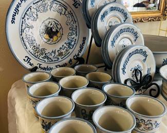 12 days of Christmas China Set 
