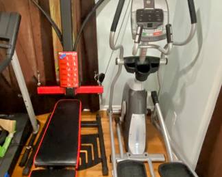 Bowflex PR1000 Home Gym • Horizon EX-59 FLATEllipse Elliptical Machine