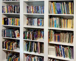 Books, DVD’s, VHS Tapes, CD’s, Educational Curriculum, & More