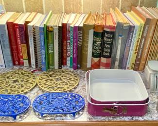 Cookbooks • Trivets • Square Spring Form Pans • Mini Scale • Salt & Pepper Shaker