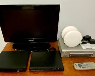 Samsung TV • DVD Players by Sony & LG • Lenova Wireless Boosters • VHS Player