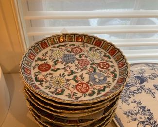 Asian dessert plates