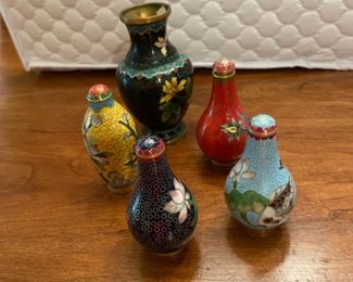 Asian Snuff jars