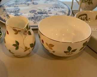 Waterford Creamer and Sugar