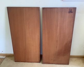 Two Quality Mahogany Boards - 40"L x 20"W x .75"D