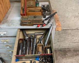 Drawer #1 Taps, Rads, Bores and Dies
