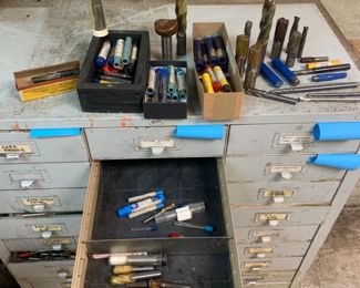 Drawer #5 Milling End Mills and Shanks