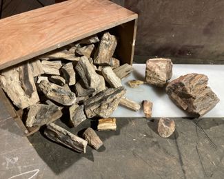 	Box Full of Petrified Wood
