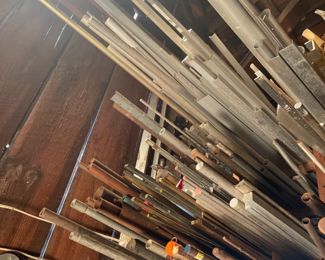Metal Mania - Bulk Metal Rods & Poles - Some 6ft + in Length