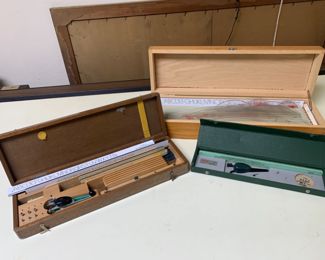 	Vintage Doric, Bruning, Rolco Lettering and Drawing Templates