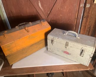 	Vintage Craftsman & Kennedy Kits 1022 Cantilever Tool Boxes