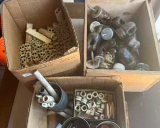 	Vintage Porcelain Insulator Variety