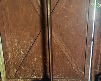 Antique Fairbanks Doctors Standing Scale - Brown