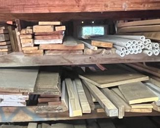	Wood Lot #2(Double Shelf) - PVC & Trim Boards