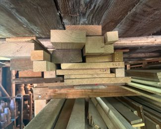 Wood Lot #1 - Top Shelf Only (Single Shelf) - Click to See Photos