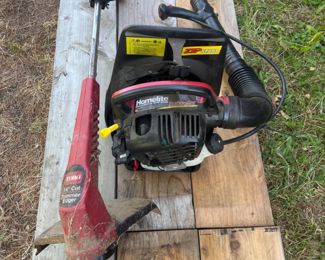 Toro Trimmer/Edger and Homelite Backpack Blower