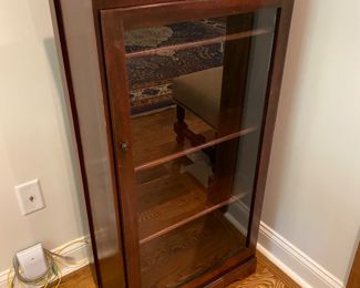 Vintage Cherry Display Cabinet
