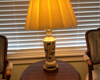 Vintage Hand Painted Table Lamp
