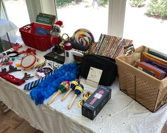 Children's Books/DVD's/Musical Instruments