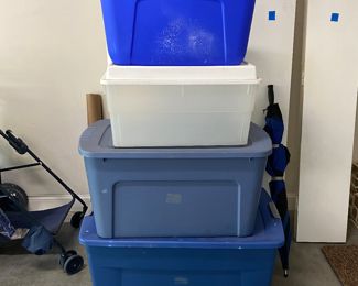 Plastic Storage Bins