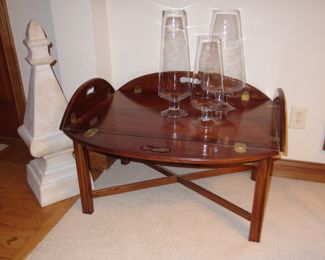 Butlers tray table, possibly Ethan Allen