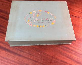 Richard Hudnut Salon, New York Success vintage wooden cosmetic sales display box 4"x 14" x 17"