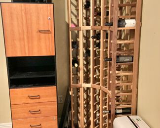 Custom Bamboo Wine Rack