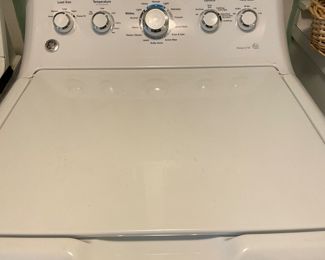 GE top load washer