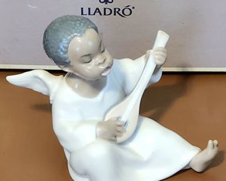 Lladro Black Legacy Collection Angel