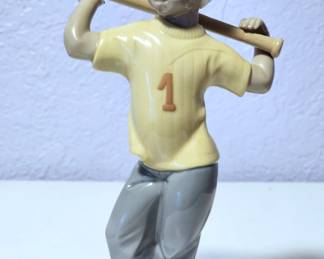 Lladro Black Legacy Collection Next Bat