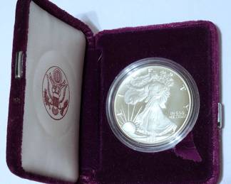 1991 Walking Liberty Fine Silver Coin