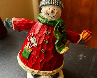 Snowman Music Box