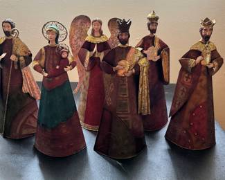 Bombay Nativity Figure Set - Made in Italy