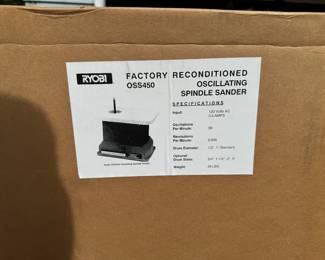 Reconditioned Oscillating Spindle Sander NIB