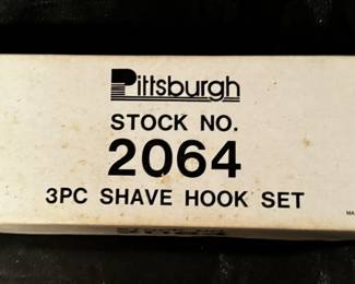 3PC Shave Hook Set NIB