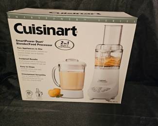 Cuisinart Small Power Duel Blender and Food Processor NIB