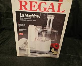 NIB Regal Food Processor