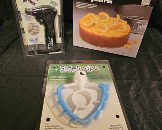 Chef's Torch, SideSwipe, and Non-Stick 9" Springform Pan NIB