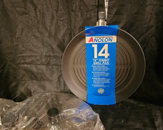 Anolon 14" Jumbo Grill Pan