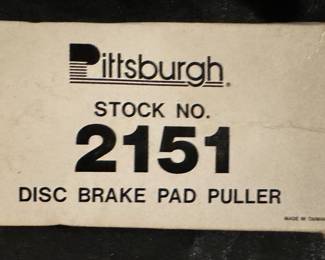 Disc Brake Pad Puller NIB