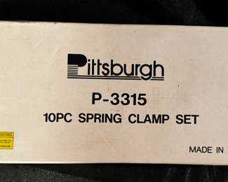 10PC Spring Clamp Set