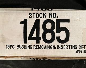 19 PC Bushing Removing & Inserting Set